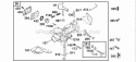 Carburetor Group Diagram and Parts List for 137212-1313-E1  Briggs and Stratton Engine